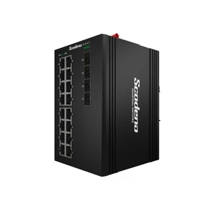 XPTN-9000-65-4GX16TX Switch Công nghiệp Scodeno 20 cổng 4*1000 Base-X, 16*10/100 Base-TX None PoE